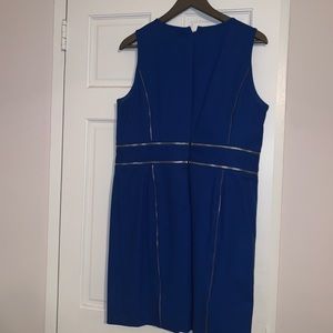 Michael Kors Double Zipper Sheath Dress